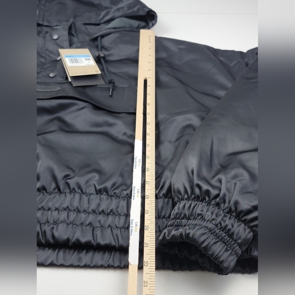 Nike Circa 96 Women's Black Hooded Jacket Size Medium DV8082-010 New - Picture 7 of 9